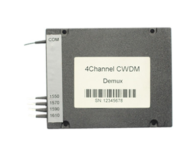 Dual Fiber CWDM Mux Demux 4channels ABS LC/UPC