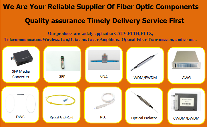 FBT fiber optic coupler 1310/1550nm 50/50 Ratio 1x2 splitter SC / APC Connector